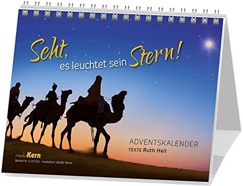 Seht, es leuchtet sein Stern: Adventskalender