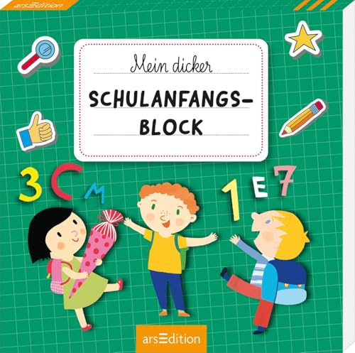 Mein dicker Schulanfangs-Block: Spielerisches Lernen, Üben und Rätseln für die Vorschule oder zum Schulstart | ab 5 Jahren