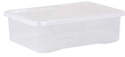 Wham Plastic Storage Boxes - Pack Of 5 (32 Litre)