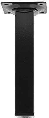Möbelfuß Quadratrohr 25x25 mm, Länge 100 mm, Stahl schwarz