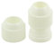 PME JEM Large Coupler Set of 2, White, 3.5 x 3.5 x 5.8 cm