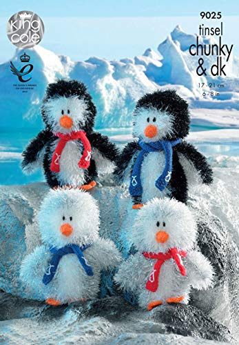 King Cole Muster 9025 - Lametta Klobige Penguin