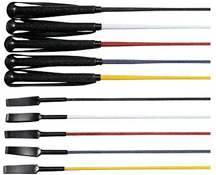 Harry's Horse Damen Reitgerte Mit Klatsche 75cm Bt/10st, Gemischt, M/M