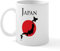 CafePress Map of Japan Mug 11 oz (325 ml) Ceramic Coffee Mug