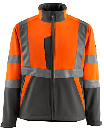 Mascot Softshelljacke Kiama, 1 Stück, 2XL, orange/dunkelanthrazit, 15902-253-1418-2XL