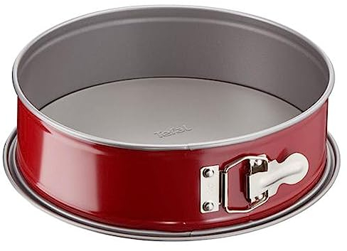 Tefal 1641114 Delibake Moule A Charnière 19 cm Acier Rouge Carbone