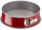 Tefal Delibake J16411 Molde Tarta Redondo 19 cm, Forma Redonda Desmontable y con Gran Fondo, Revestimiento Antiadherente, fácil desmonte, de Acero al Carbono, con Grosor 18/10, Rojo