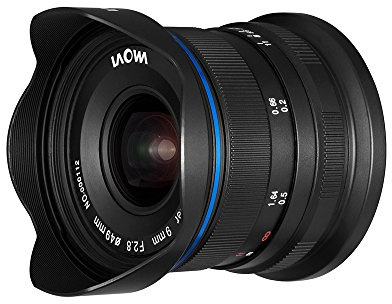 Laowa 9 mm f/2.8 Zero-D Canon EF-M SLR Ultra-Weitwinkelobjektiv, Schwarz – Linsen und Kamerafilter (SLR, 15/10, Ultra Wide Objektiv, Canon EF-M, Manuell, Canon)
