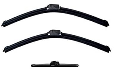 Jurmann® Vision+ Aero Scheibenwischer 650/475 + 275 mm Komplettsatz Vorne + Hinten Wischblatt Satz