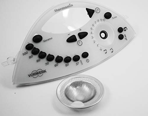 Panel Frontal, BOTONERA THERMOMIX TM31 +ARO METALICO, Rejilla ANTISALPICADURAS
