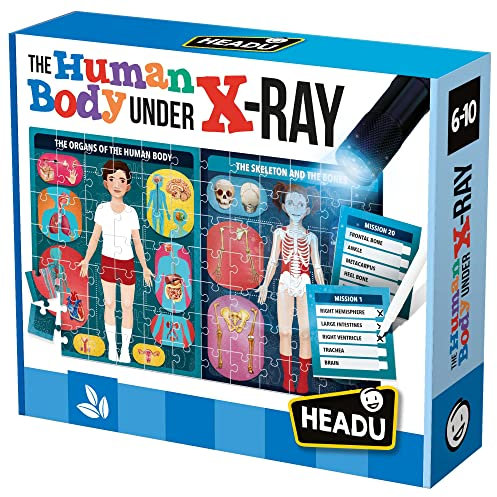 HEADU | The Human Body Under X-Ray - assemble the puzzle and learn about the human body | Educational Games & Puzzles | Ages 6-10 years