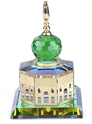 Hztyyier 3D Moschee Architektur Modell Kits Muslim Clock Tower Parfüm Halter Modell für Home Desktop Dekoration Geschenke