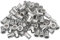 Pxyelec Lot de 100 écrous à rivets M8 à tête plate en aluminium pour acier, alliage, cuivre, plastique