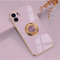 EYZUTAK Electroplated Magnetic Ring Holder Case, 360 Degree with Rotation Metal Finger Ring Holder Magnet Car Holder Soft Silicone Shockproof Cover for iPhone 11 6.1 inch - Purple