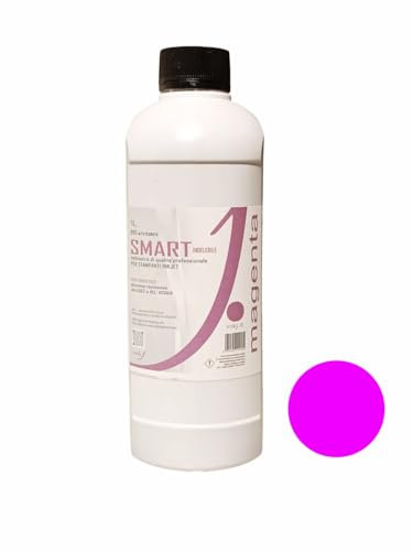 1 litre Magenta dye ink refill cartridges, compatible for canon, epson, hp, brother, lexmark, very high fluidity, does not dry the heads