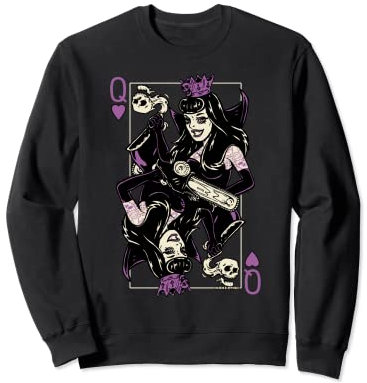 Evil Scream Queen Horrorfilm Sweatshirt