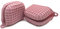 Mini Oven Gloves Thicken Silicone Pot Holder Mini Oven Mitt Heat Resistant Pinch Covers for Baking, Cooking, Bbq Grilling (Pink)