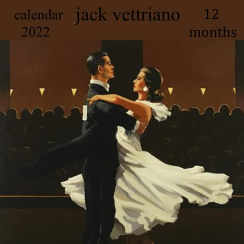 JÄCK VETTRÏANÖ calendar 2022: 12 months from january 2022 to decembre 2022