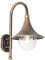 Qazqa - Klassisch I Antik Klassische Außen Wandleuchte AntikGold I Messing IP44 - Daphne I Außenbeleuchtung - Aluminium Rund - LED geeignet E27