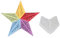 Aeromdale 3D-Stern-Stanzschablone, Metall, Stanzschablone, Scrapbooking, DIY, Vorlage für Grußkarten, Papierbasteln, Prägewerkzeuge – A – 1 Stück
