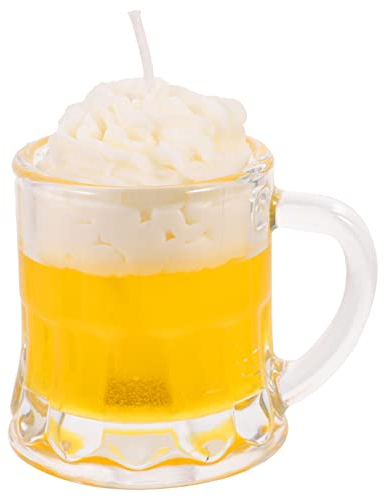 Kichvoe Mini Jarra Decorativa De Cerveza Vela Aromática De y Té De Adorno De Cumpleaños y Único Para Fiestas y Eventos