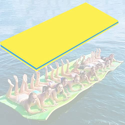 Schwimmmatte Wasserunterhaltung und entspanntes XPE-Schaum-Schwimmkissen, Wasserschwimmer/Sonnen-Badematten for Erwachsene und Jugendliche (Size : 170x55x3.5cm/67x22in)