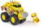 PAW Patrol Rescue Wheels - Rubbles Bulldozer Monstertruck mit Rubble Hundefigur, Spielzeug für Kinder ab 3 Jahren