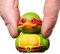 TUBBZ Mini Raphael Sammelfigur aus Vinylgummi - Offizielles TMNT-Merchandise - Aktion Fernseher, Filme & Videospiele