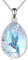 YAFEINI Kolibri Kette für Damen 925 Sterling Silber Vogel Mondstein Anhänger Halskette mit Blumen Kolibri Schmuck Geschenke für Damen (Kolibri Kette)