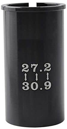 tddouck Fahrradzubehör Seat -Post -Adapter Shim Bike Sattelpfle -Röhre Reduktionshülle 27,2 mm auf 30,9 mm Aluminiumlegierung für Mountainbike
