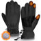 Sukeen Winterhandschuhe Herren Damen Thermo Fahrradhandschuhe Herren Winter Touchscreen wasserdichte Handschuhe mit Anti-Rutsch zum Radfahren Laufen Skifahren Autofahren Wandern Arbeiten