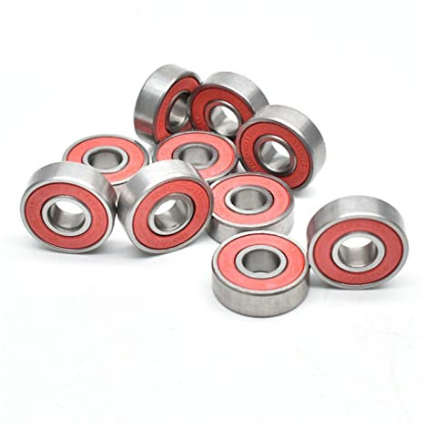 SUOFEILAIMU 608RS Hybrid-Keramiklager 8x22x7mm Rad 608 RS 2RS ZrO2-Kugellager Natürliches ZrO2-Lager