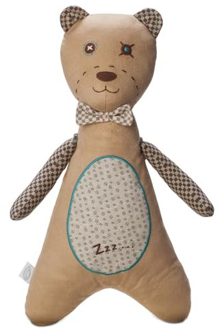 myHummy Boy braun - der Kuschelfreund mit Fach im Rücken für Wärmekissen oder Soundmodul