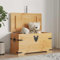 WDGJJFECNMUEHI aufbewahrungsbox mit deckel groß,wäschetruhe,Truhe Mexiko-Stil Kiefernholz 91x49,5x47 cmGeeignet für Innenhöfe, Flure, Türöffnungen