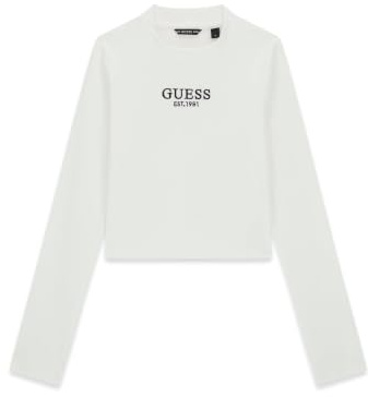 Guess Mädchen J4yi49kbzp4 Stretch Rib LS T-Shirt (1er Pack)