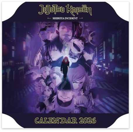 Crunchyroll - Jujutsu Kaisen - Wandkalender - Calendar 2026