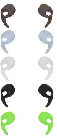 kwmobile Earbud Hooks Compatible with Samsung Galaxy Buds 3 Pro - Set of 5x Earphone Holders for Running - Multicolor
