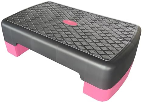 Fitness Stepper, Zuhause Praktisches Aerobic-Steppbrett, Höhenverstellbarer Trainingsstepper, Steppbrett Professional, 45 cm Rutschfestes Trainingsgerät Fitnessgerät für Indoor-Heimtraining