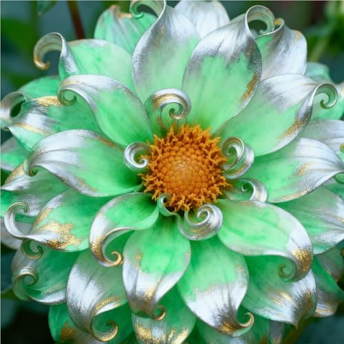 Dahlien mehrjährig winterhart,premium-Dahlienknollen–Lebendige Blüten,einfach zu züchten,Perfekt für Garten Und Container.-2 rhizome-C