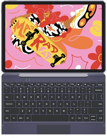 XPPen Magic Drawing Pad 12.2 Zoll Standalone Grafiktablett Display mit Full-Size Tastatur