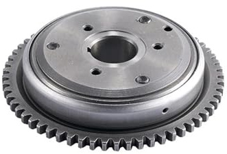 Kupplungsscheiben Antrieb Starterkupplung Primärstarterantrieb Freilaufkupplung Für GY6 125cc 150cc 152QMI 157QMJ 1P52QMI 1P57QMJ Roller Moped Kupplungseinheit