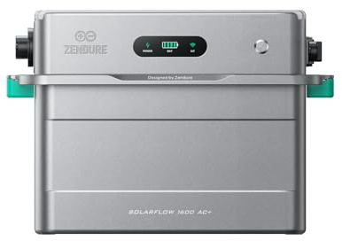 Zendure SF1600 AC+ Balkonkraftwerk mit Speicher, 1600W Bidirektionale AC | 1600W Bidirektionale AC-Leistung, Erweiterbar auf 11,52kWh (bis zu 5 AB2000L Akkus), IP65, Plug & Play, für Zuhause, Camping