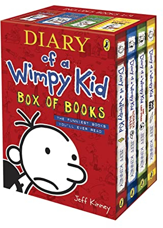 Diary of a Wimpy Kid Box of Books