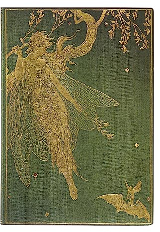 Olive Fairy (Lang’s Fairy Books) Midi Lined Softcover Flexi Journal (Elastic Band Closure)