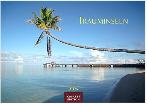 Trauminseln Kalender 2026 – Wandkalender | Fotokalender Naturkalender 24x35cm - Hochwertige Fotos von den schönsten Trauminseln weltweit – perfekt für Natur- und Reiseenthusiasten.