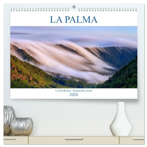 La Palma - La Isla Bonita - Kanarische Inseln (hochwertiger Premium Wandkalender 2026 DIN A2 quer), Kunstdruck in Hochglanz: Die schönste der Inseln ... Landschaftsbildern (CALVENDO Natur)