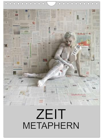 ZEIT METAPHERN (Wandkalender 2026 DIN A4 hoch), CALVENDO Monatskalender: Ein philosophischer Kalender über die Zeit (CALVENDO Erotik)