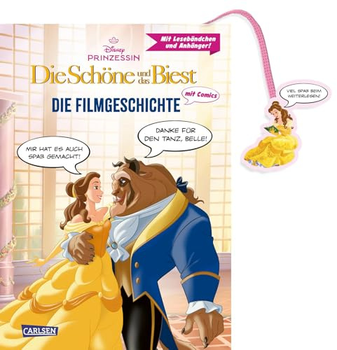Disney: Die Schöne und das Biest - Die Filmgeschichte mit Comics: Die Geschichte zum Filmklassiker mit Belle mit Comic-Elementen und Lesezeichen
