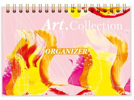Tischkalender 2024/2025 Der ideale Tisch-Organizer ohne Datum mit stabilem Hardcover und Spiralbindung aus der Art.Collection von Stay Inspired