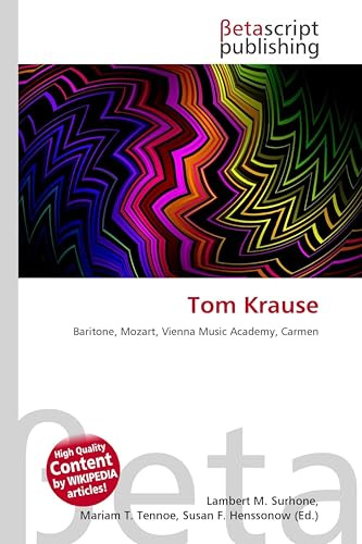 Tom Krause: Baritone, Mozart, Vienna Music Academy, Carmen
